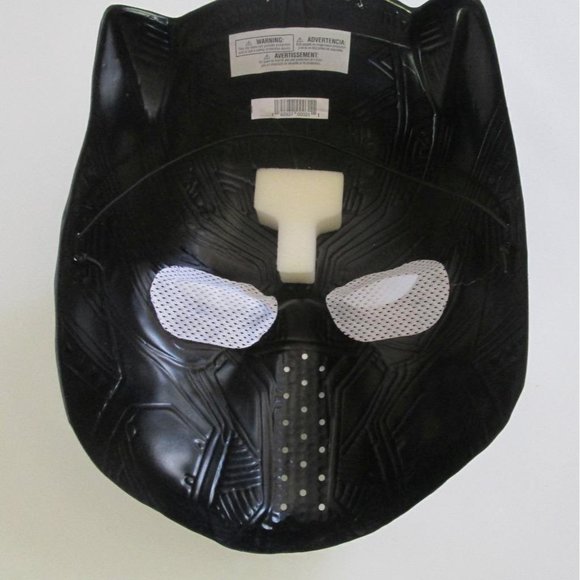 Marvel Black Panther Adult Mask Plastic Formed Full Face Mask - Picture 7 of 7